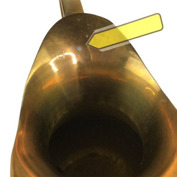 Vintage Christmas Drink Pitcher Tree Holly Cloisonne Holiday Decor Made in India - Picture 6 of 10